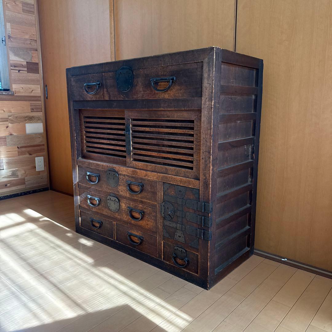 和タンス 和製アンティーク 収納 和風 インテリア