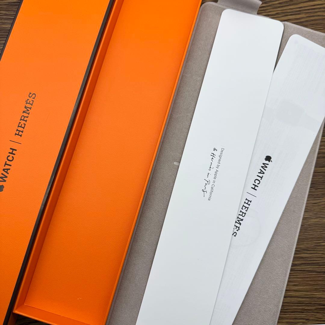 2342 Apple Watch エルメス　ゴールド　ブラウン　ドゥブルトゥール