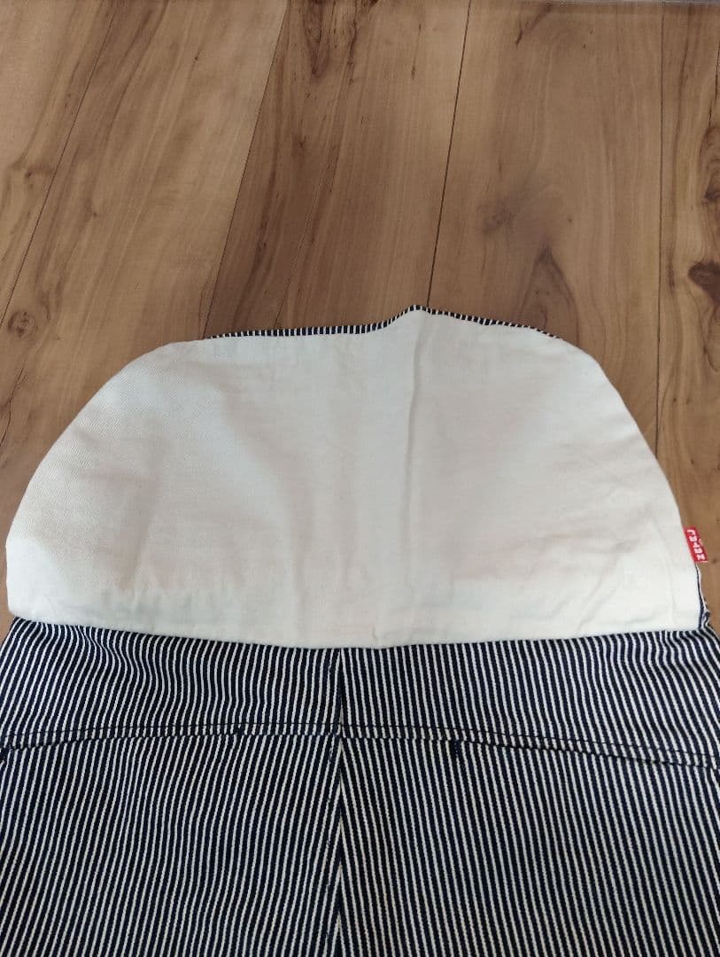 ネイタルデザインG55 サルエルフラップデニム ヒッコリー