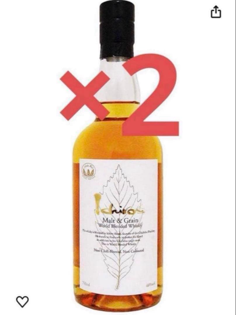 え*ん様 イチローズモルト　ホワイトラベル　カートンなし 2本