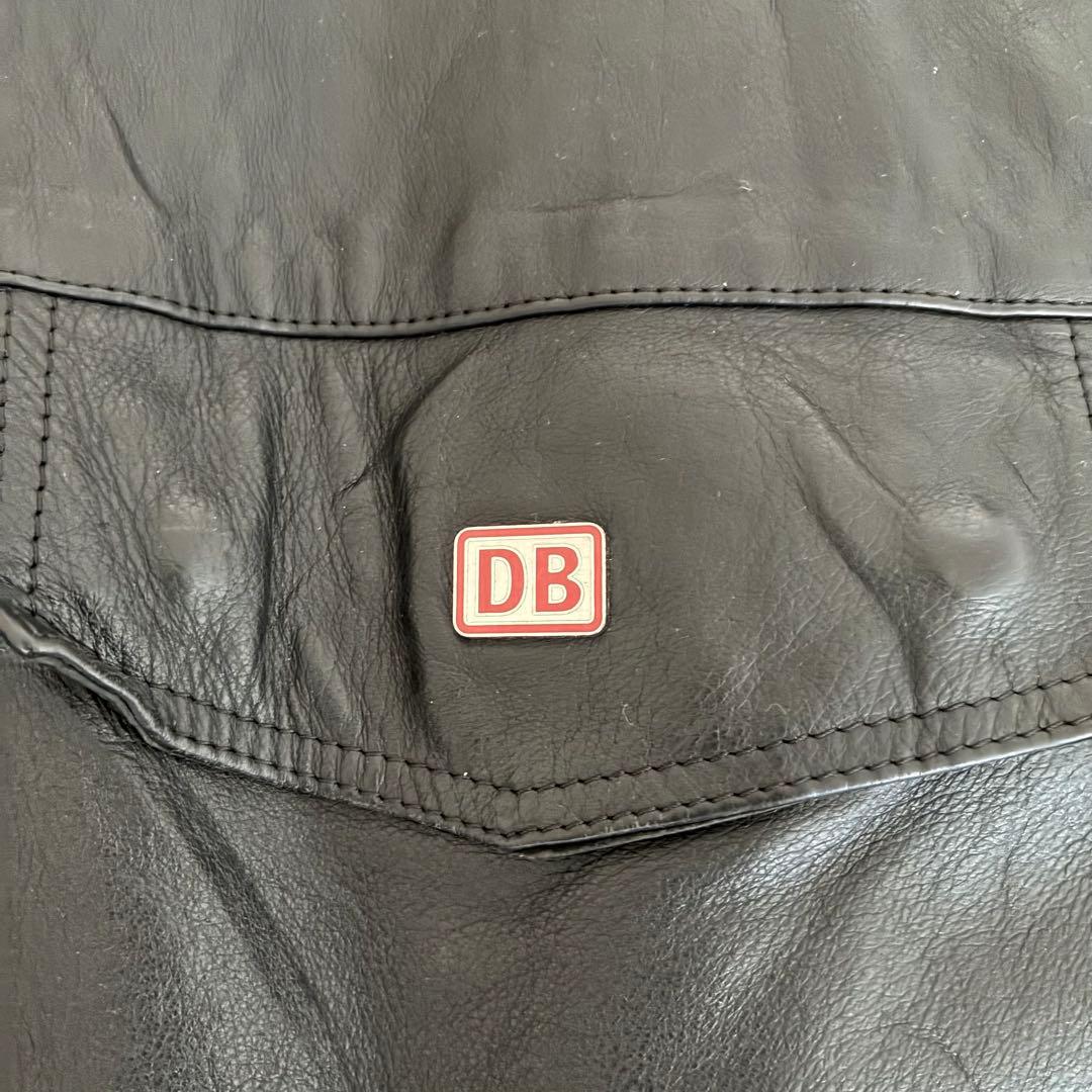 Deutsche Bahnpolizei ドイツ鉄道警察 レザージャケット