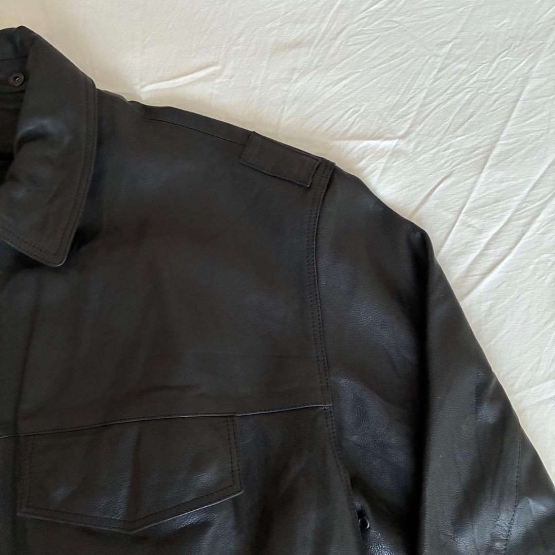 Deutsche Bahnpolizei ドイツ鉄道警察 レザージャケット