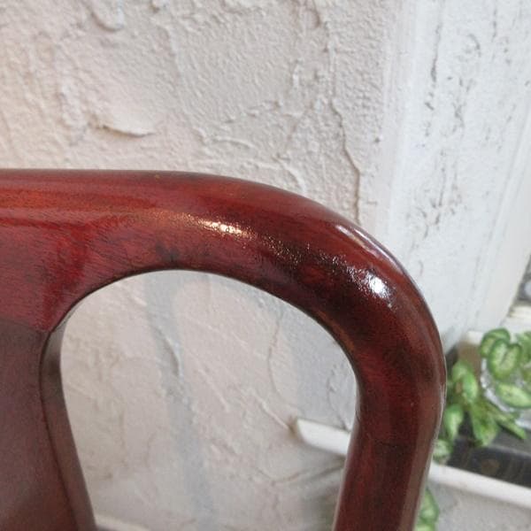 イギリス アンティーク 家具 クイーンアンチェア 猫脚 椅子 英国 4636d