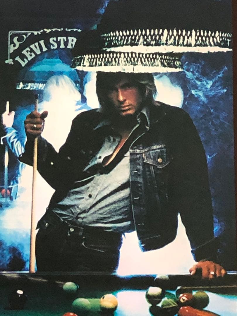 レア70年代オリジナルLEVISリーバイス販促用ビンテージポスター501BIGE