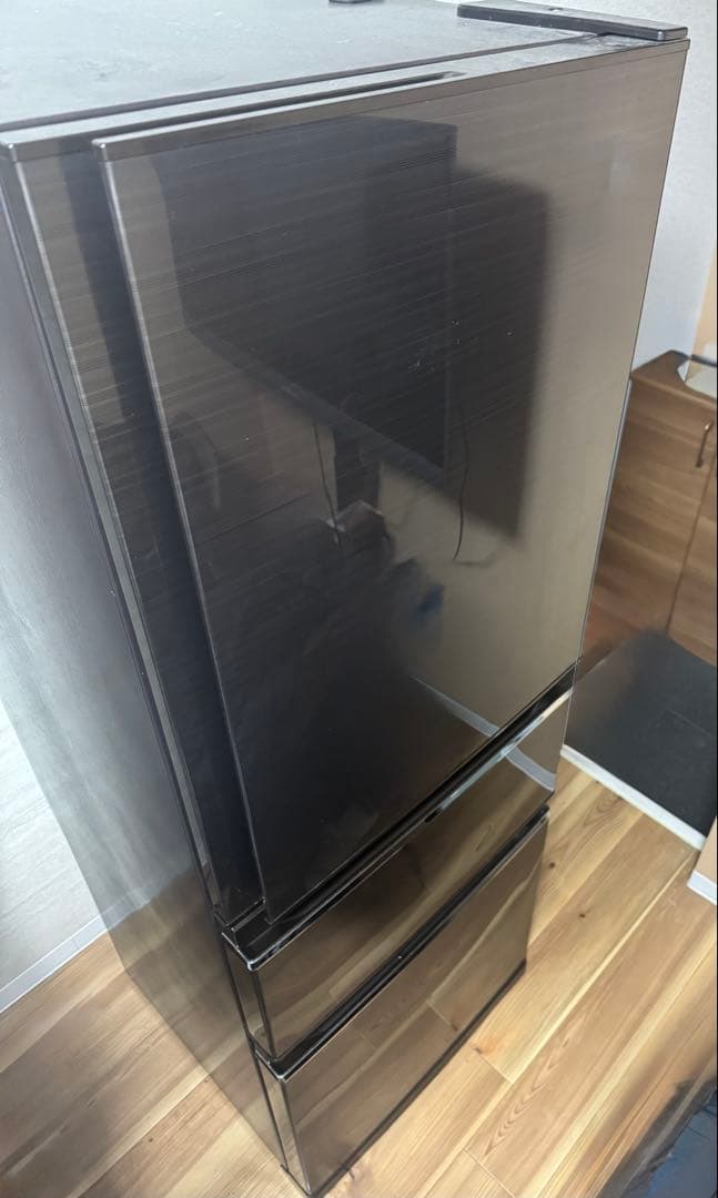 三菱:冷凍冷蔵庫330L(2〜3人用)ダークブラウン