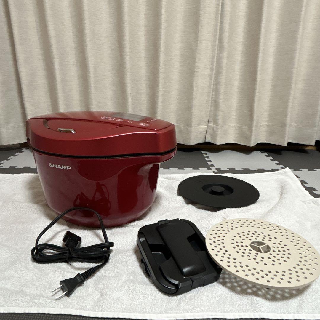 SHARP ヘルシオ ホットクック KN-HW24C-R 電気圧力鍋