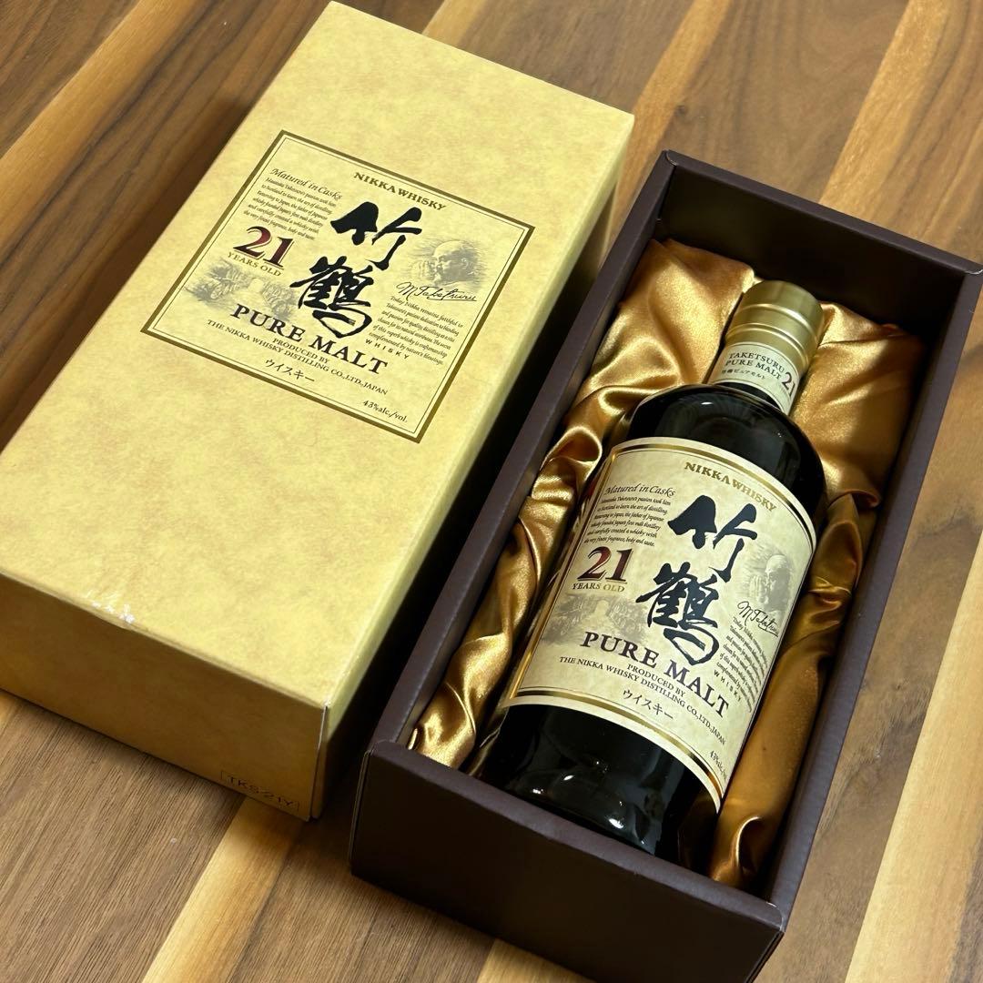 ニッカウイスキー 竹鶴 21年 ピュアモルト 700ml