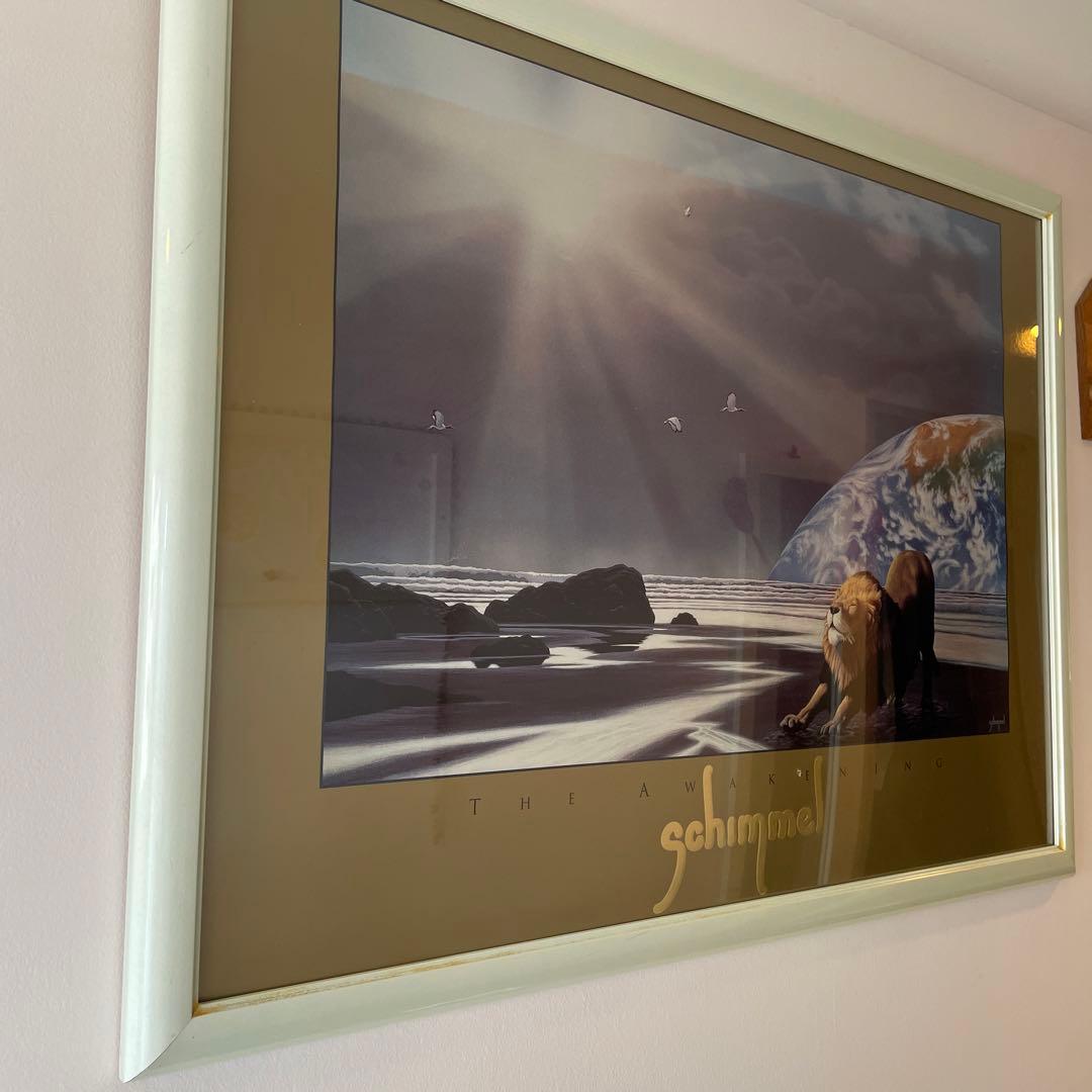 シムメール ライオンポスター