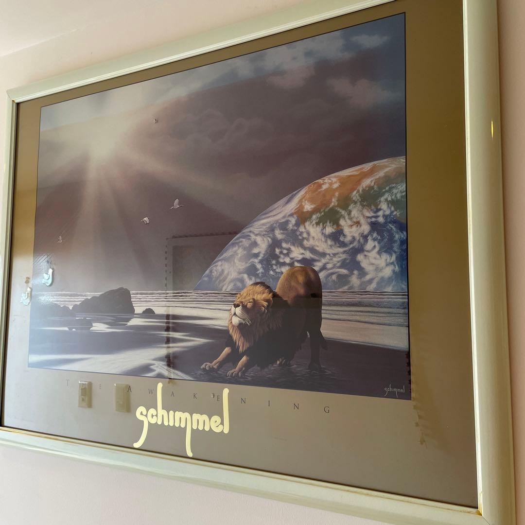 シムメール ライオンポスター