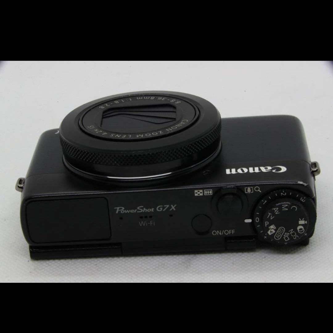 【美品】Canon G7 X コンパクトデジタルカメラ バッテリー充電器付属