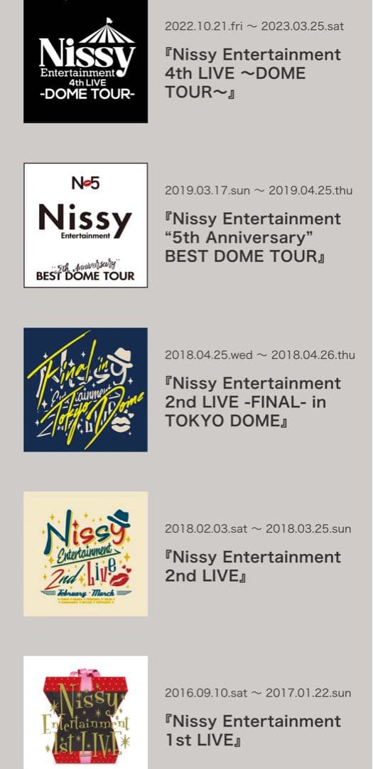 Nissyグッズ　歴代リッピーセット