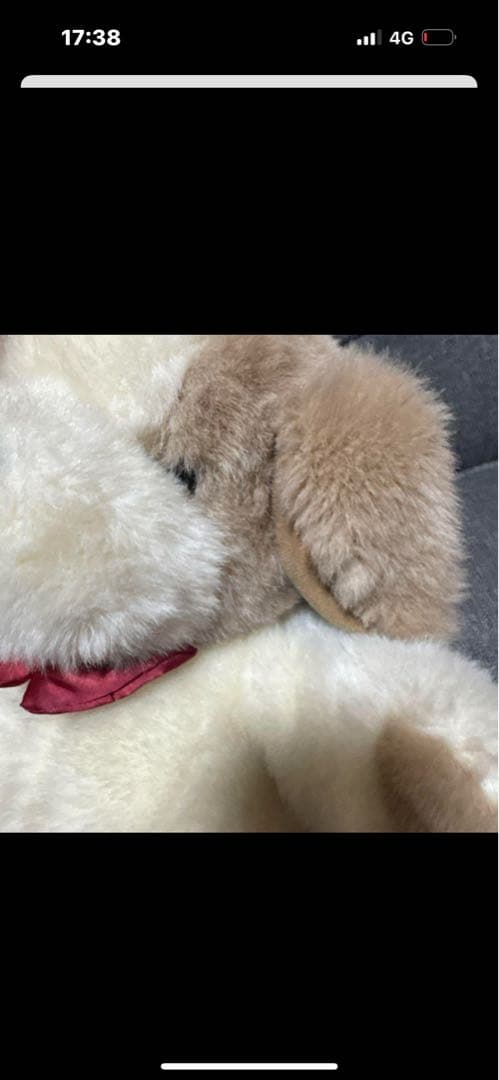 レトロ♡犬　ぬいぐるみ　milion 優しさの伝わるぬいぐるみ　希少