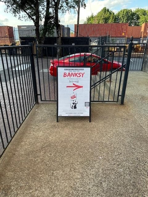 額装品/The Art of Banksy/バンクシー/アート/インテリア/貴重