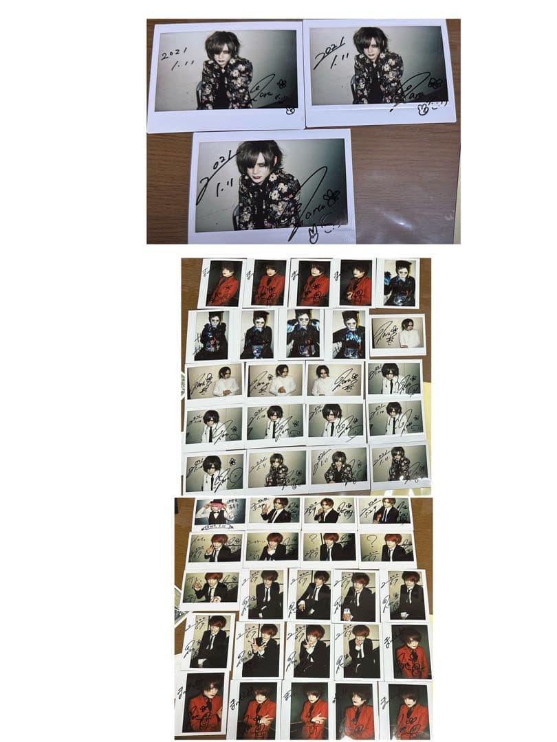 ザアザア 春さん サイン入りワイドチェキ 48枚