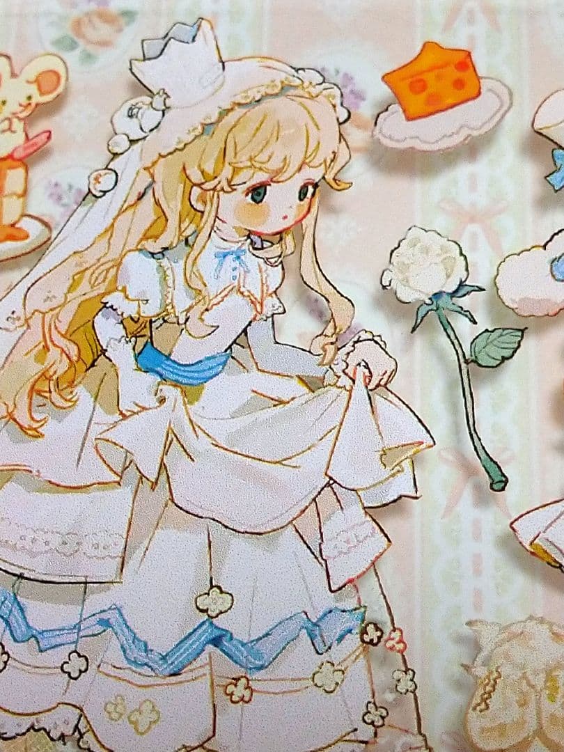 のこり２✩再販✩J472＃彩色衣橱(PET)普通小狗切り売り海外人物マステ女の子