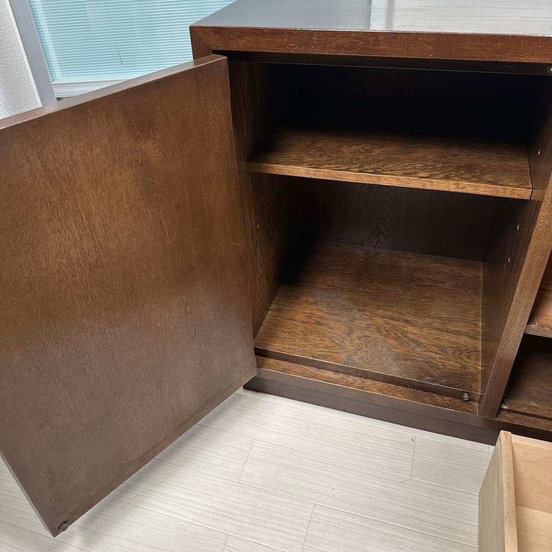 カリモク ドマーニ モーガントン サイドボード ブラウン キャビネット i4※