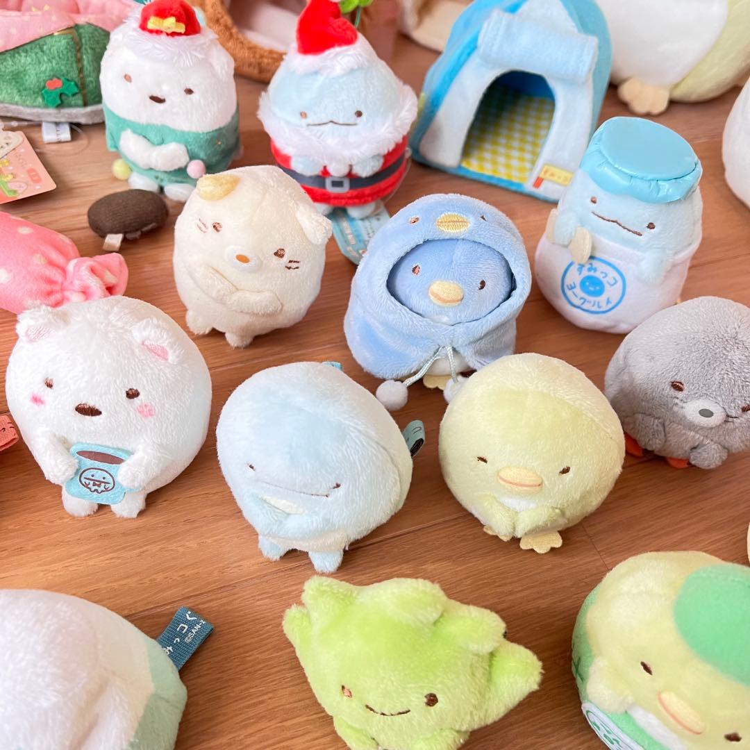 【まとめ売り！】64点　すみっコぐらし　ぬいぐるみ　マスコット　ストラップお部屋
