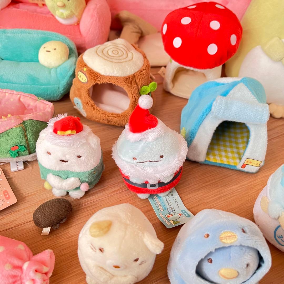 【まとめ売り！】64点　すみっコぐらし　ぬいぐるみ　マスコット　ストラップお部屋