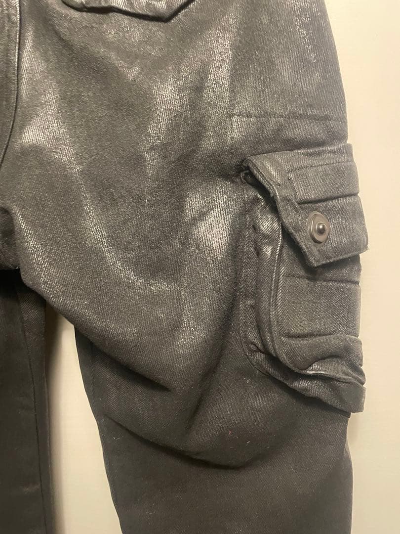 絶*ン様 Julius ユリウス 25SSコーティングガスマスクパンツ 899P