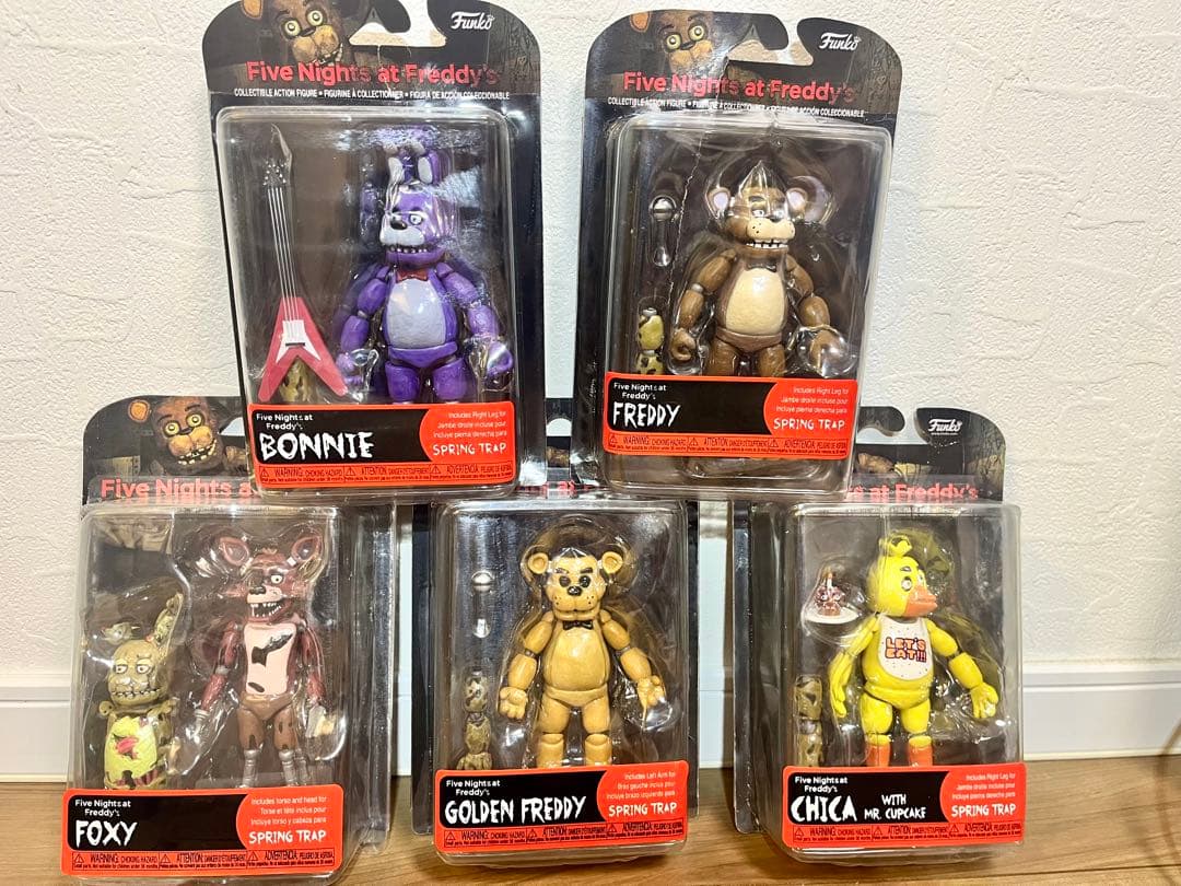 Five Nights at Freddy's フィギュア5点セット