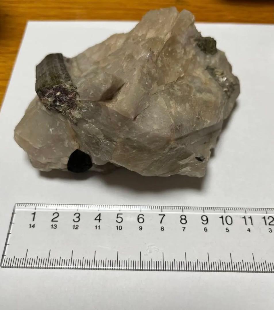 石英母岩ブラックトルマリン