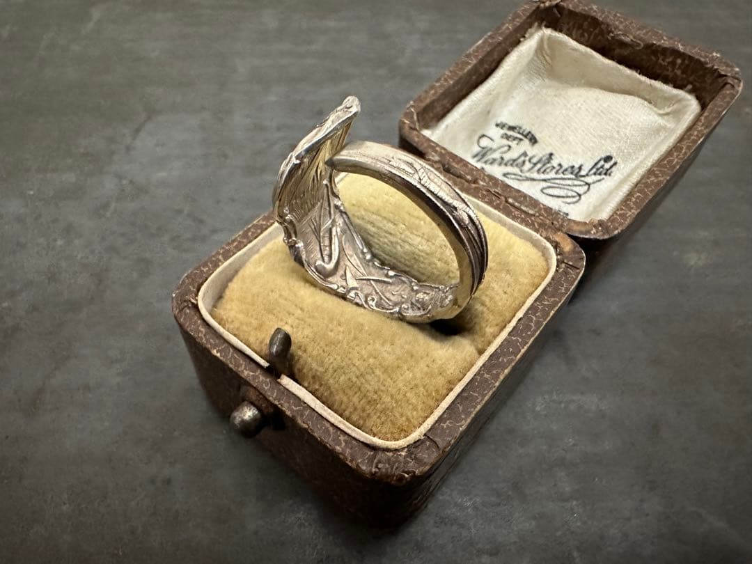 超希少　ヴィンテージ　リング　アンティーク　アメリカ　インディアン　シルバー