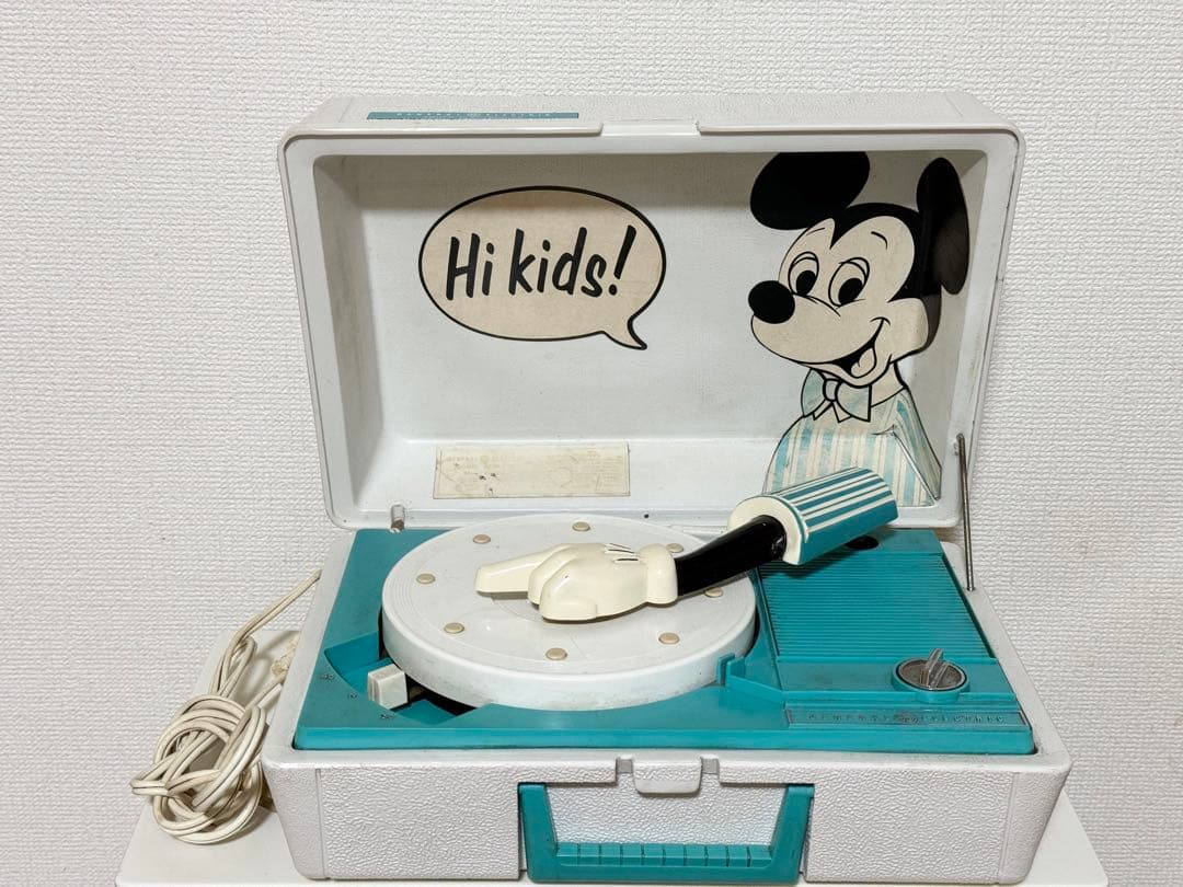 ディズニー・ミッキーマウスレコードプレーヤー