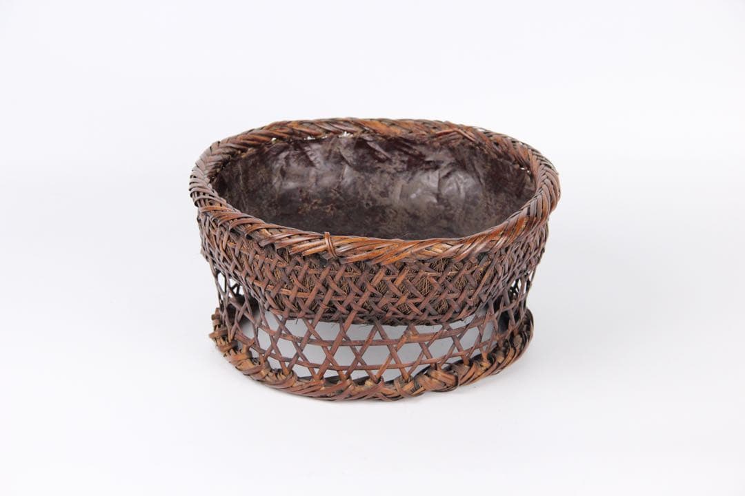 中国美術 唐物 牡廉郡產 炭斗 炭道具　茶道具　古朝鮮 EY21-17