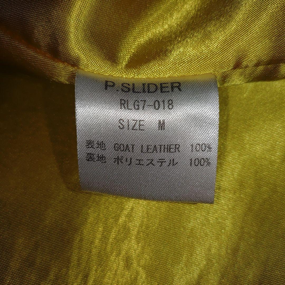 PERMANENT SLIDER ブラックレザージャケット RALEIGH