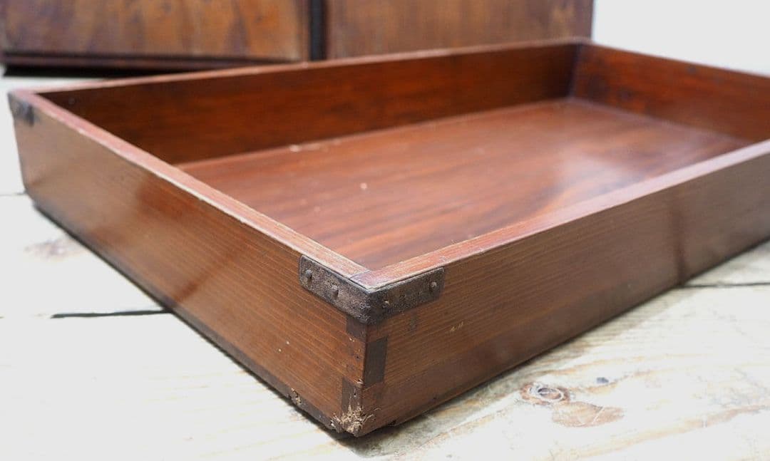 1357 5個セット　レトロな木箱　収納ケース　古家具　古道具　アンティーク