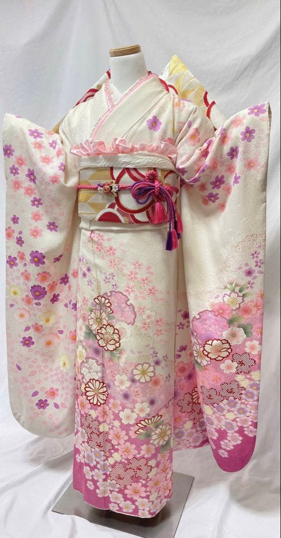 チョコ☆ 品 振袖フルセット　振袖　振袖セット　成人式　振袖7点セット