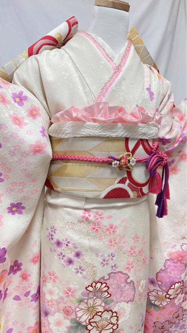 チョコ☆ 品 振袖フルセット　振袖　振袖セット　成人式　振袖7点セット