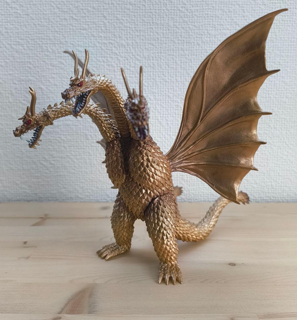 東宝怪獣コレクション　デアゴスティーニ　フィギュア キングギドラ 2種　ゴジラ