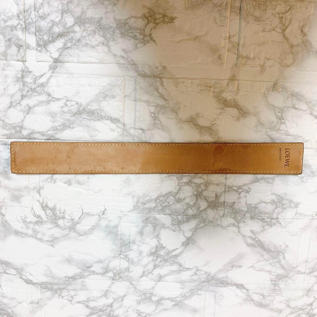 LOEWE ブレスレット スラップブレスレット スモール ブラック