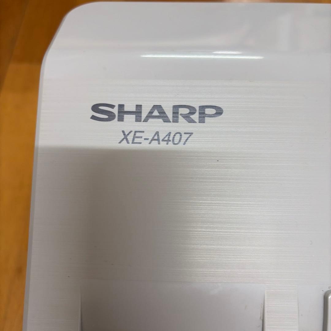 SHARP XE-A40 ホワイト レジスター