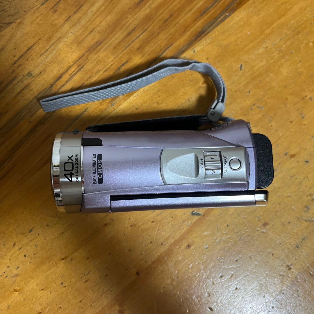 Everio エブリオ　GZ-HM33-v ビデオカメラ　バイオレット　美品