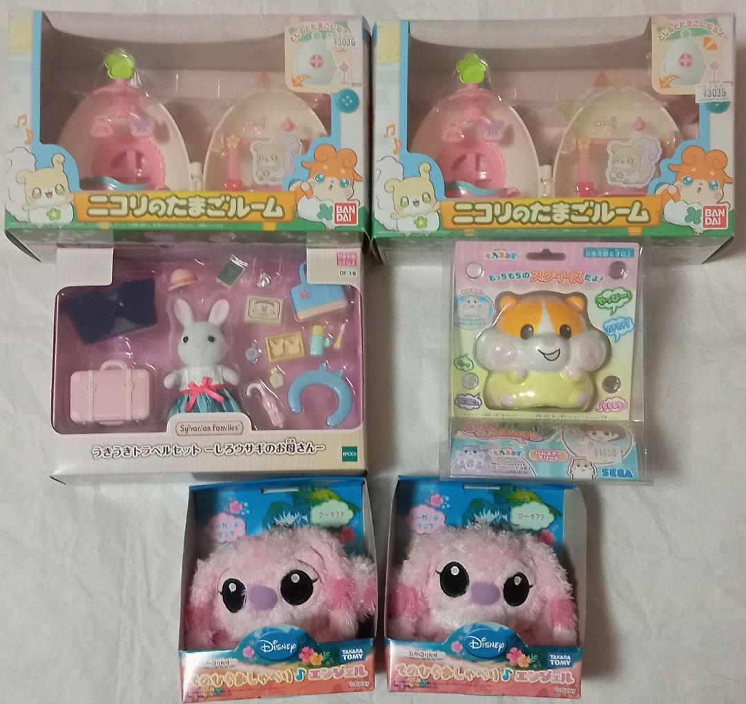 【新品未開封】おもちゃ まとめ売り ニコリのたまごルーム しろウサギのお母さん他