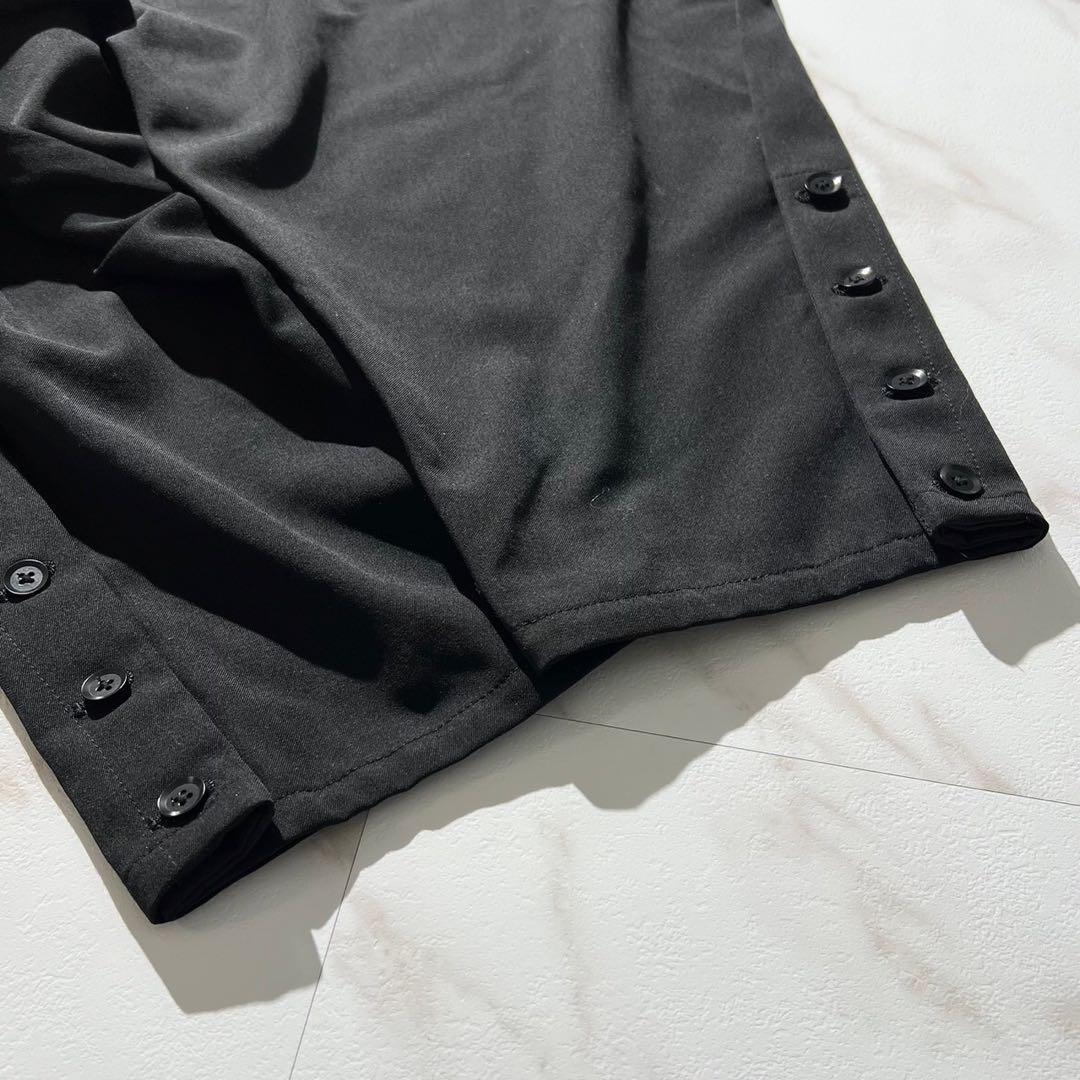 極美品⭐️ヨウジヤマモトプールオム ウールギャバジン サルエルパンツ ブラック