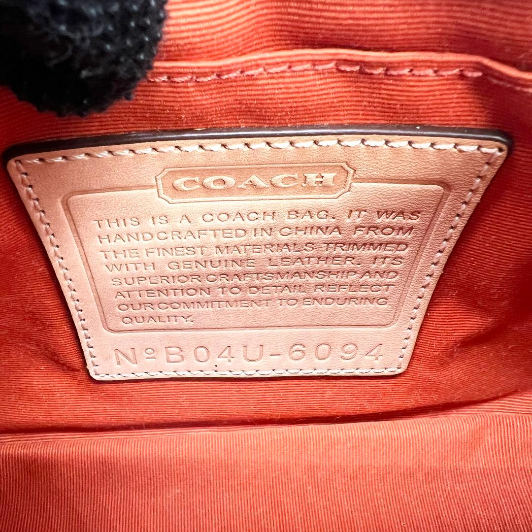 バッグ Coach 6094 Signature Accessory pouch y2k