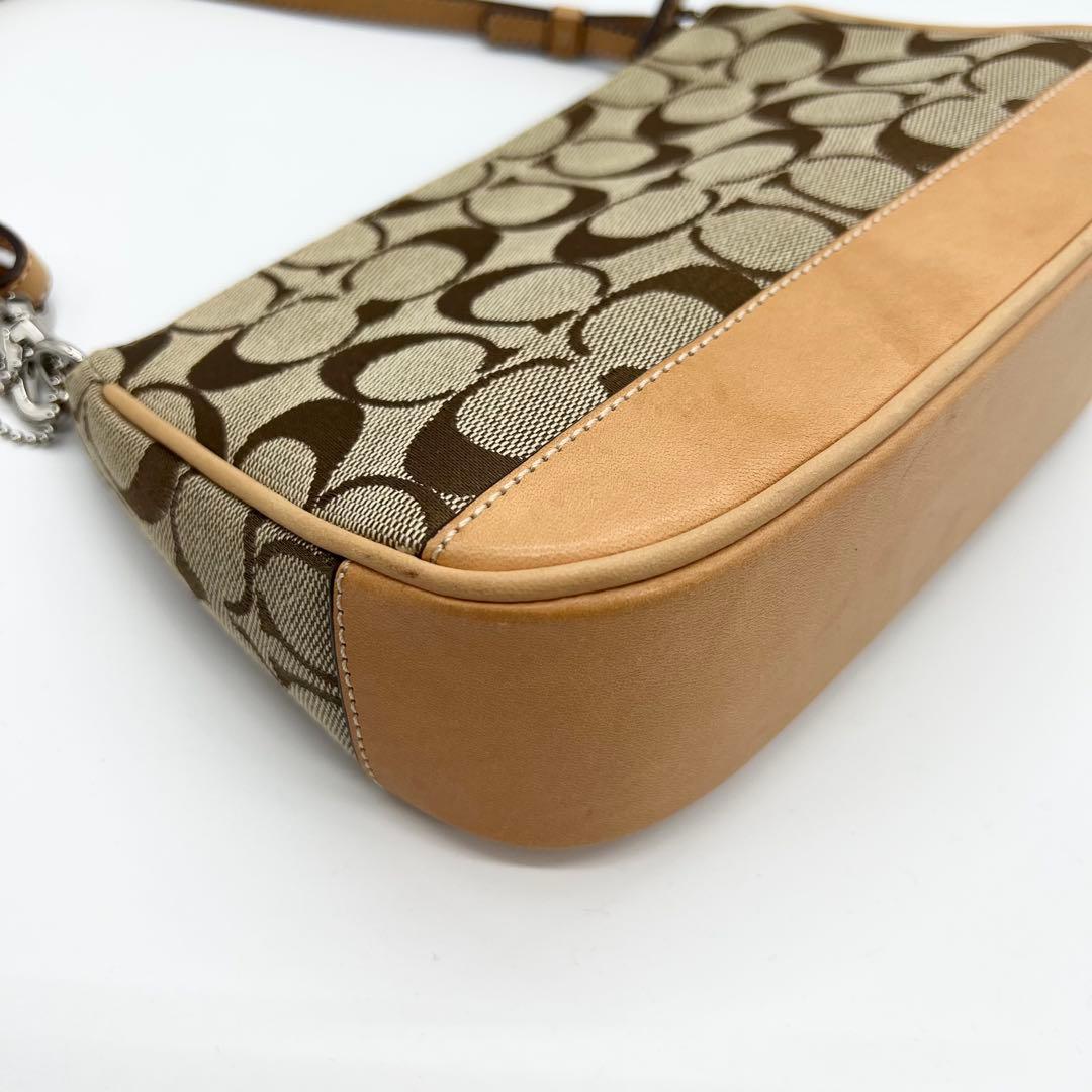 バッグ Coach 6094 Signature Accessory pouch y2k