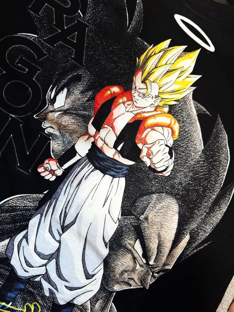 ドラゴンボール アニメTシャツ ゴジータ 悟空 ベジータ ジャネンバ XLサイズ