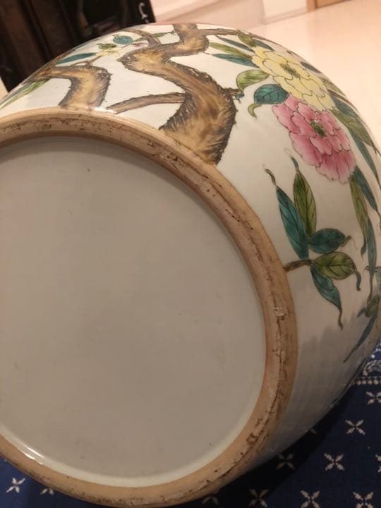 巨大な花瓶 中国  置物