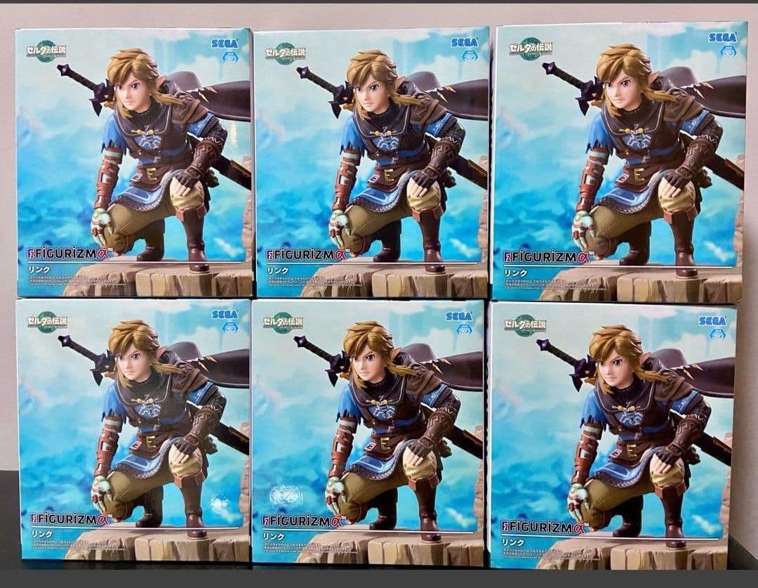 【6個】ゼルダの伝説 ティアーズオブザキングダム FIGURIZMα リンク