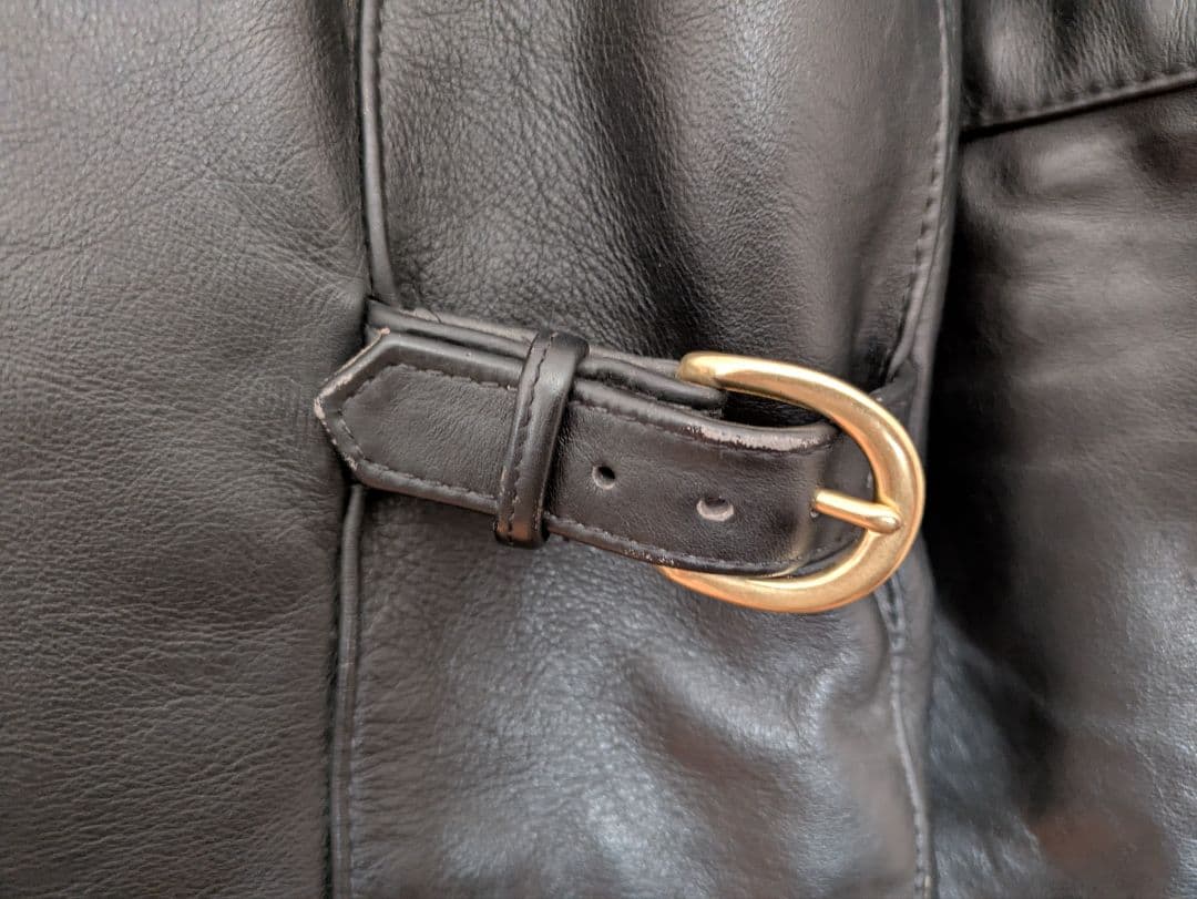 良品！　 VANSON　Type B バンソン　シングルライダース　立ち襟