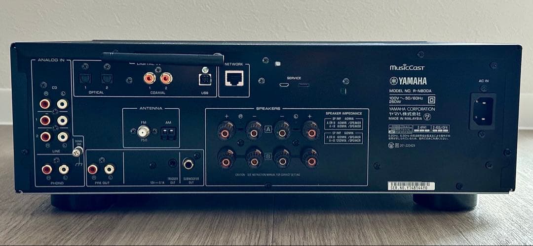 YAMAHA R-N800A プリメインアンプ