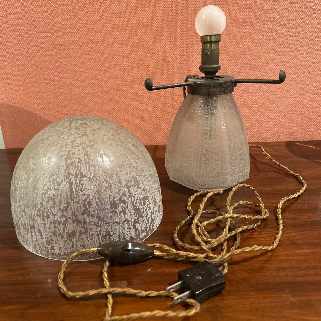 ドーム アール・デコランプ　DAUM NANCY FRANCE アンティーク