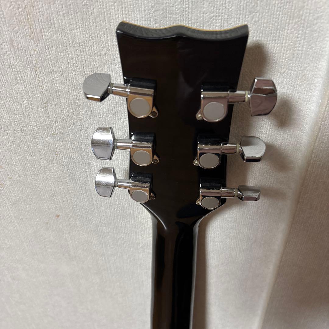 Morris アコースティックギター ブラック ギターケース付き