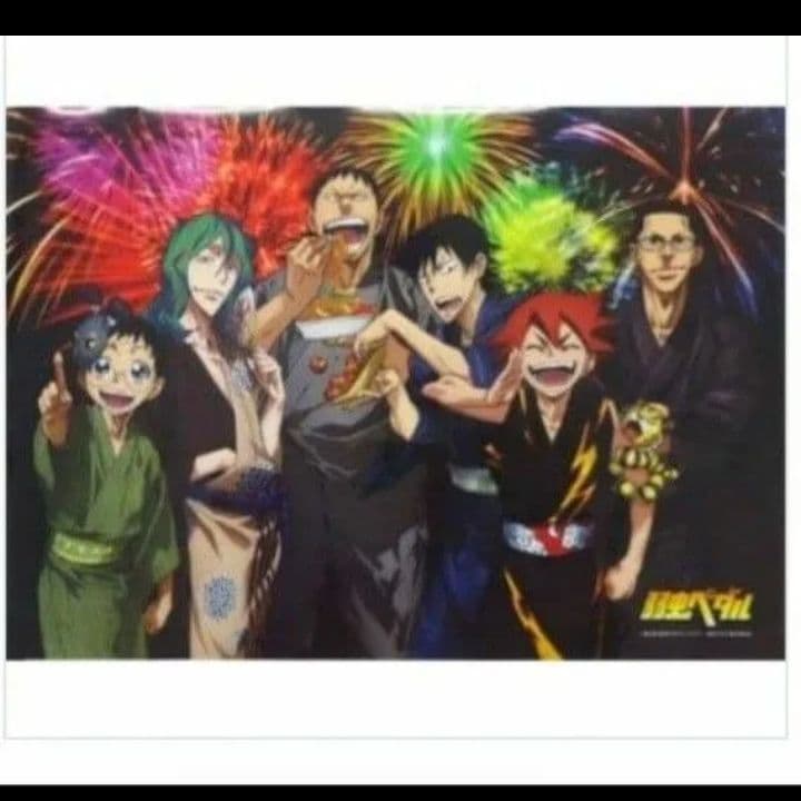 弱虫ペダル　箱根学園の夏休み　総北の夏休み　クリアポスター　ポスターフレーム付