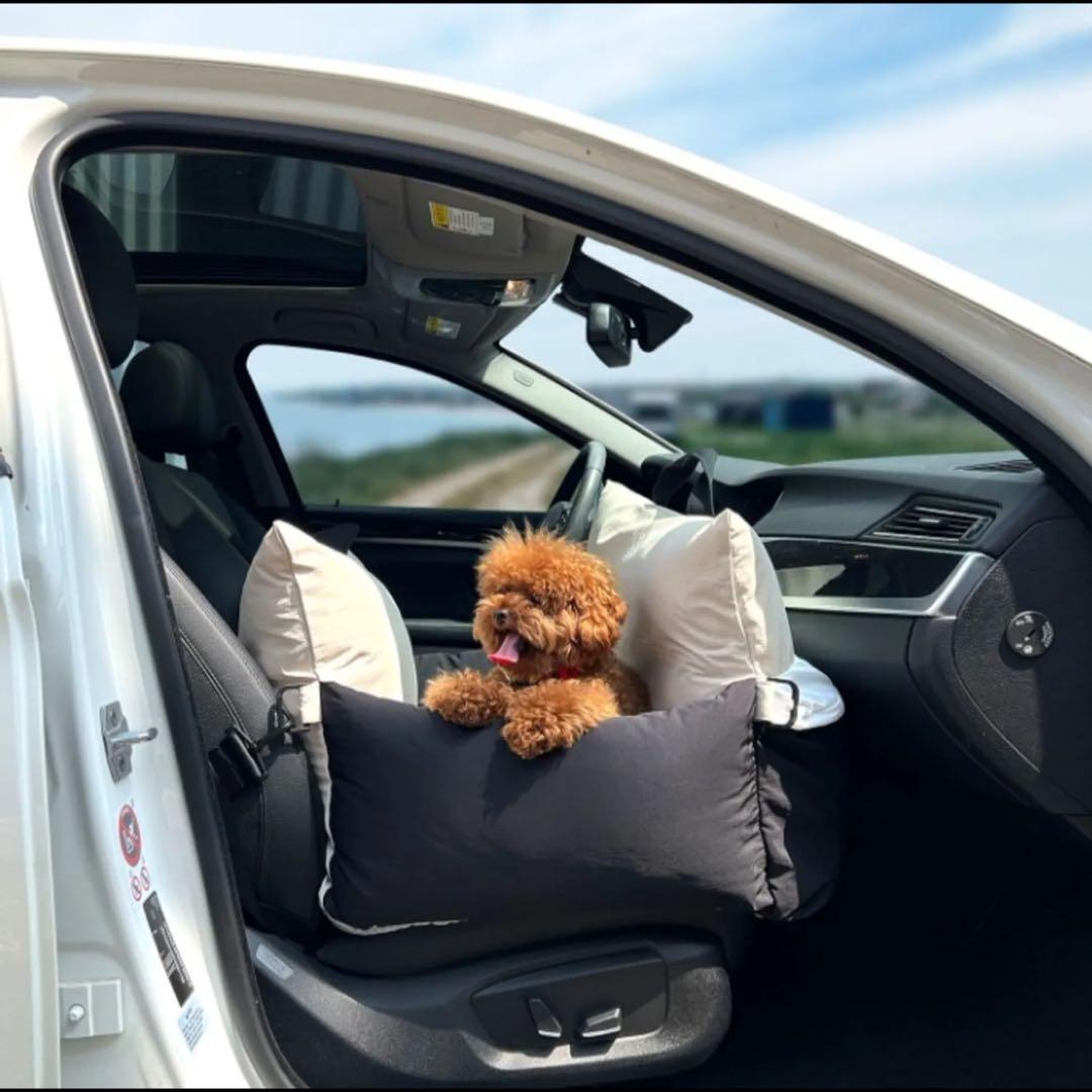ペットカーシート ペットドライブボックス ペットキャリー　犬用カーシートＭサイズ