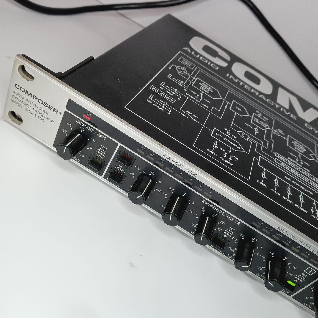 動作品 BEHRINGER ベリンガー MDX2100 コンプレッサー